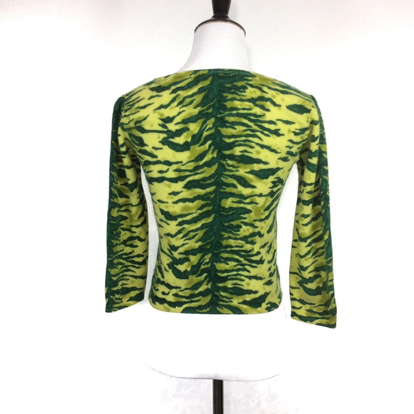 ❌SOLD❌Betsey Johnson Angora Lambswool Zebra Cardi - Picture 4 of 6